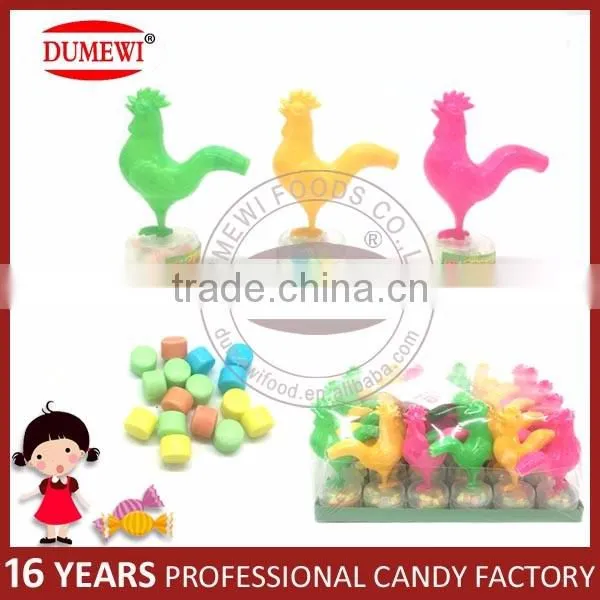 Hot Mini Rooster Shape Toy Candy
