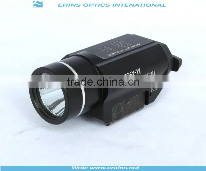 Mount integrated tactical led light or tactical led flashlight with CREE Q5 200 or 225 lumen strobe led torch