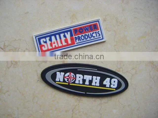 Customize silicone label rubber patch for clothing