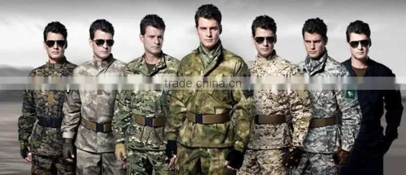 Latest Chinese Custom Black Army Suit Military Camouflage Uniform for Women