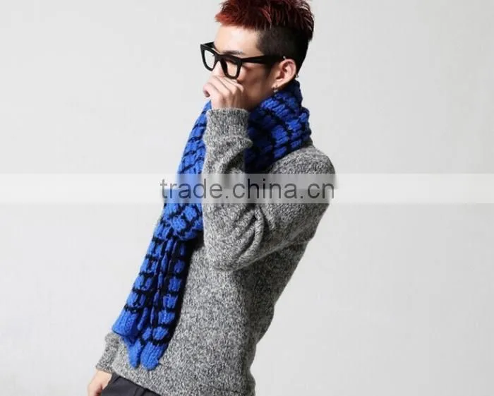 Cheap 6 colors new high quality winter unisex classic plaid scarf fashion scarf,men scarf