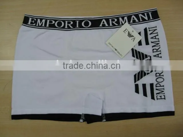 Hot selling men's seamless underwear sexy boxer brief underwear