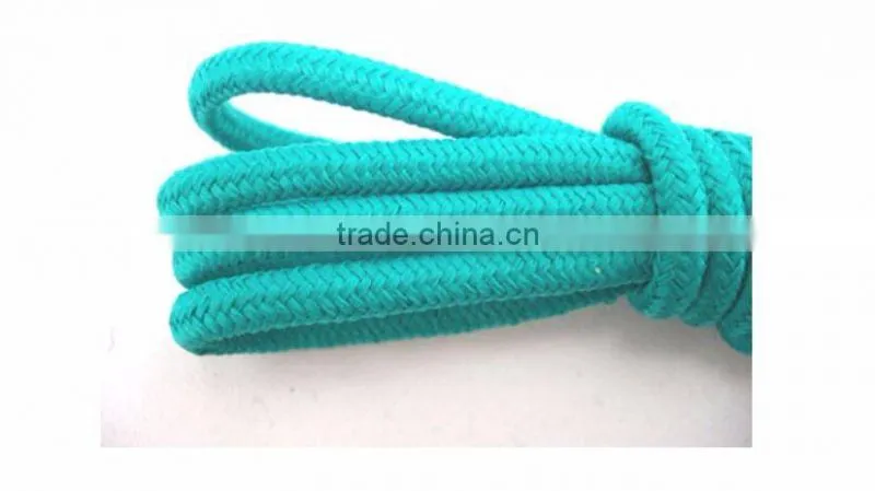 Outdoor shoelaces / round color round belt climbing sports laces 1.3 wholesale