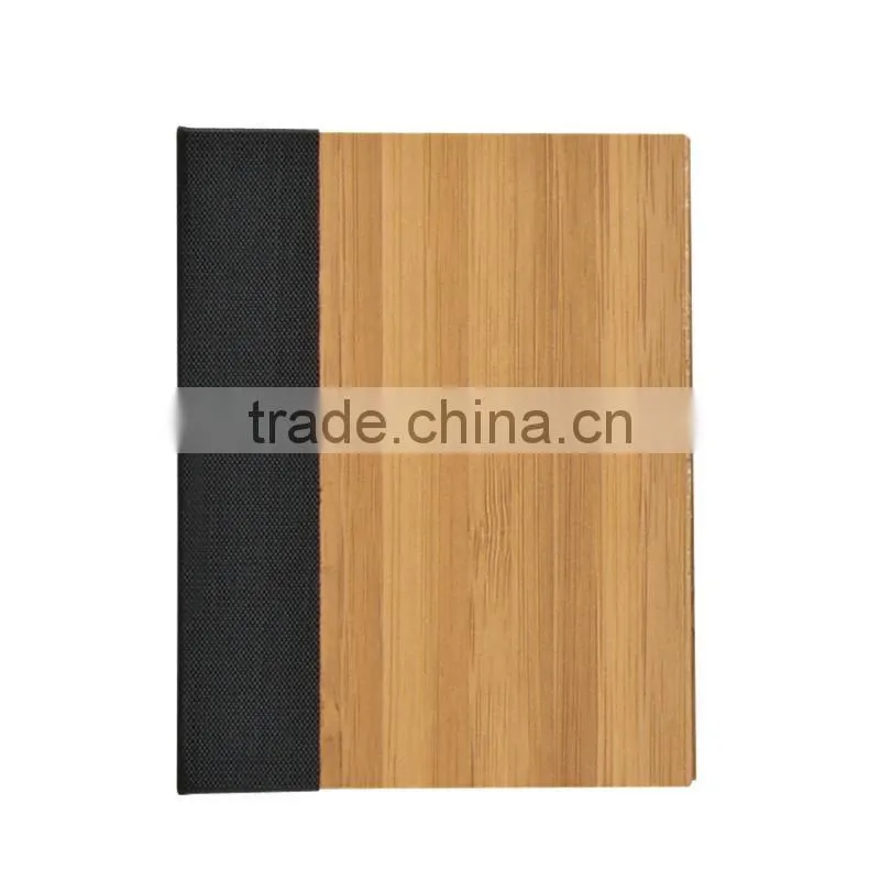 Colorful wooden cover notebook 70grams 50sheets 10.5*8cm with colorful notepad