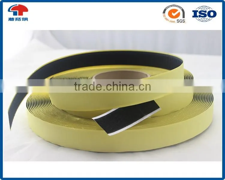 Pressure sensitive Hook and Loop tape fasteners with glue