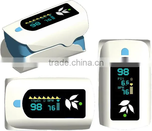 Factory direct sale OLED Screen Fingertip Pulse Oximeter Oximetry Blood Oxygen