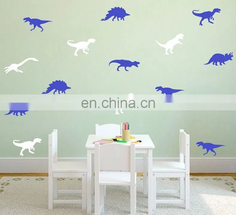 Funny Dinosaur Ins Style Vinyl Mini Wall Sticker Children Room Home Decoration Mural Roon Decal