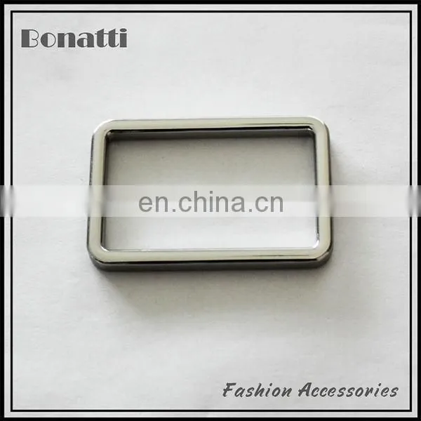 simple style golden zinc alloy metal bag buckles