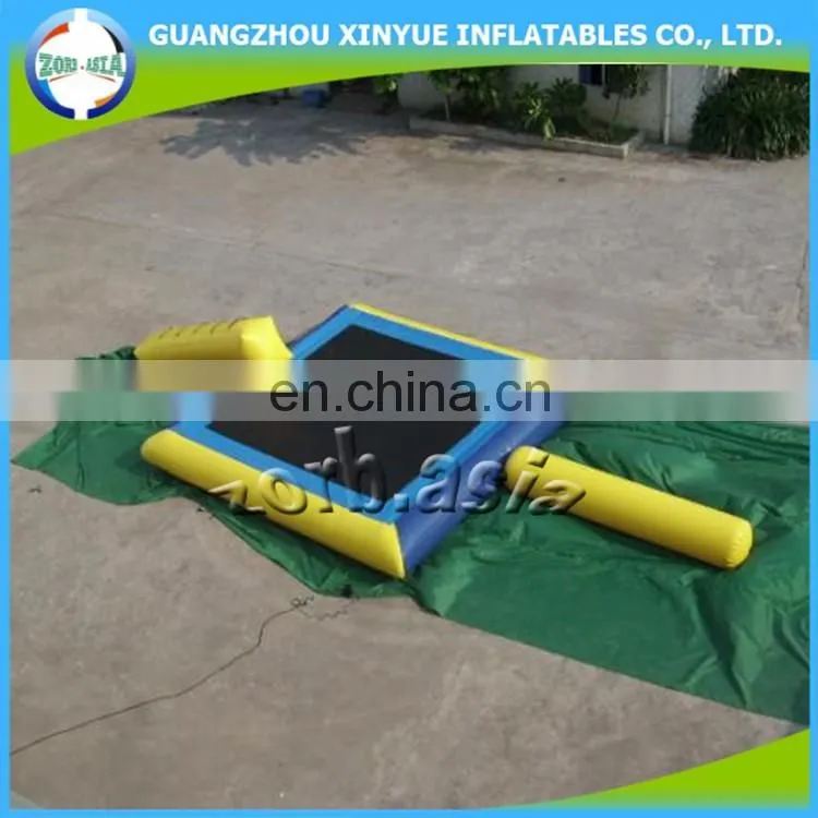 Inflatable water park ride portable water park