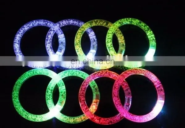 colorful LED bracelet for party,lighting up bracelet