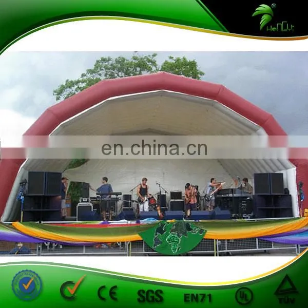 Custom Clear Inflatable Tent / Camping Blue Inflatable Cheap Lawn Tent for Event
