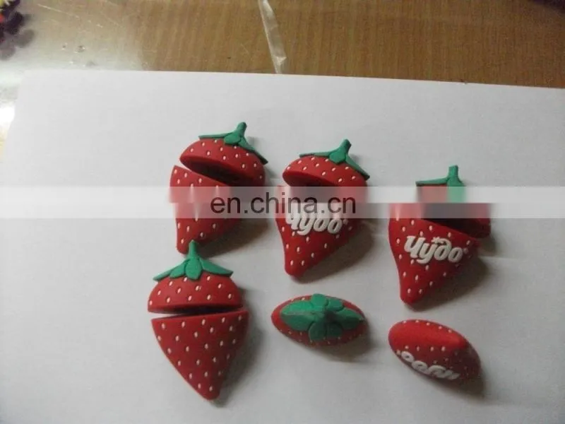 Strawberry shaped bulk mini 1gb usb flash drives support small order
