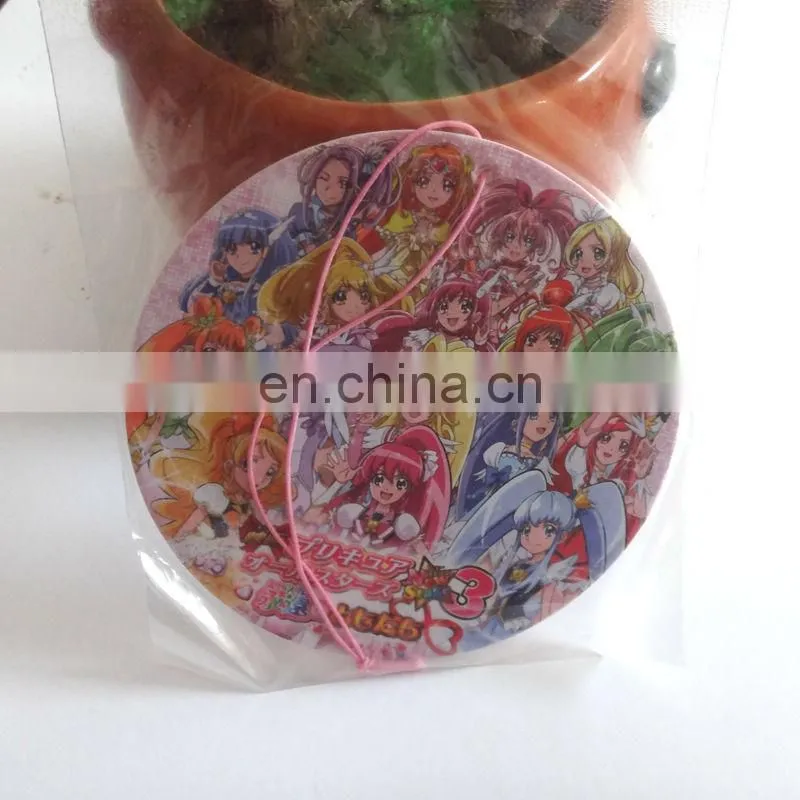 hot sale promotion gifts paper car air freshner for Hot stamping