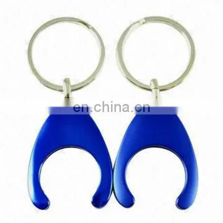 trolley coin key ring with your any logos