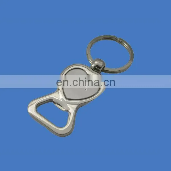custom fish shape bottle opener keychain