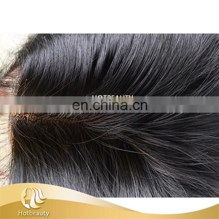 Hot beauty hair 100% raw unprocessed virgin human full lace wig