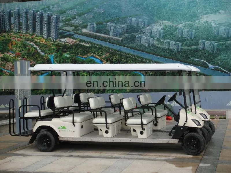2013 New 8 seater electric golf cart bus for sale (AX-B9+3)