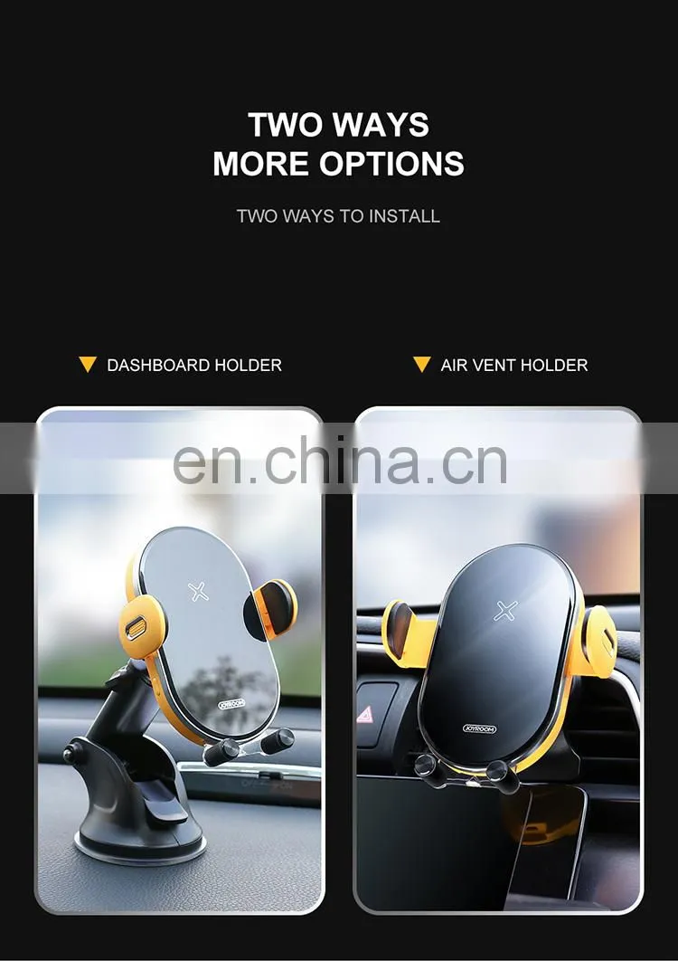 JOYROOM gravity car wireless charger car mount holder
