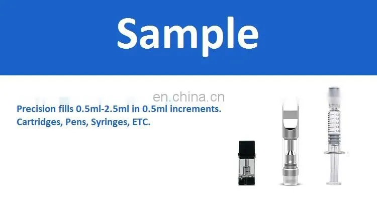 Shanghai Joygoal thc cartridge cbd oil filling machine hemp cbd oil filling machine