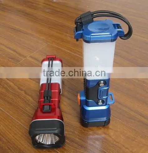 1W+7LED multi-function torch LED lamp
