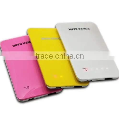 External rechargeble 4000mah slim power bank