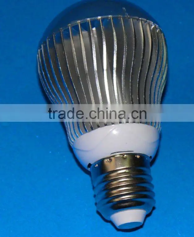 5w led bulb light with 600 lumen