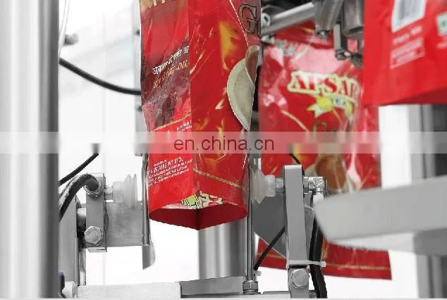 Automatic Rotary Premade Pouch Zipper Bag Food Packaging Machine