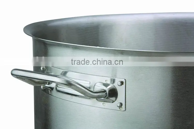 03 style Short Body Stainless Steel Cooking Stock Pot with Compound Bottom