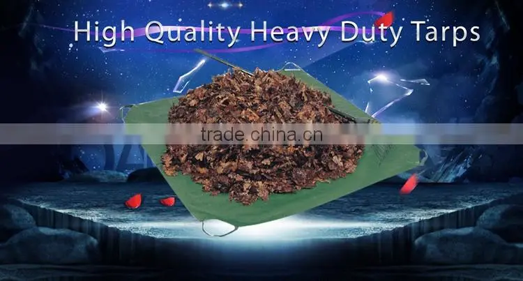 Tear resistance PE leaf tarpaulin