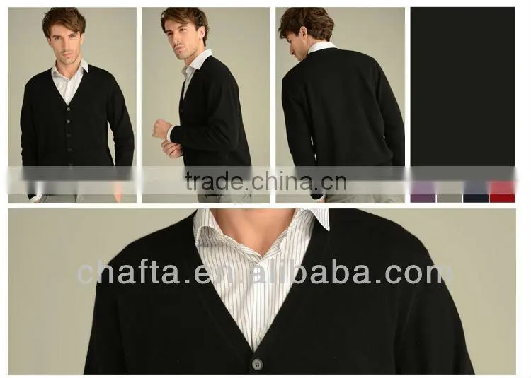 100% Yak Men cardigans
