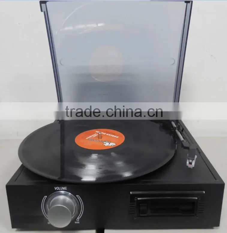 DS-2011 Modern Turntable& Gramophone with Cassette/3 Speed