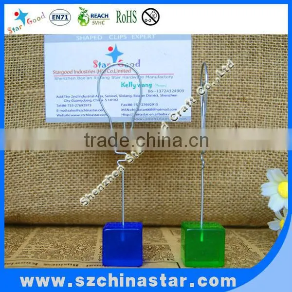 A great variety of models PET box with printing card paper clip rabbit shape