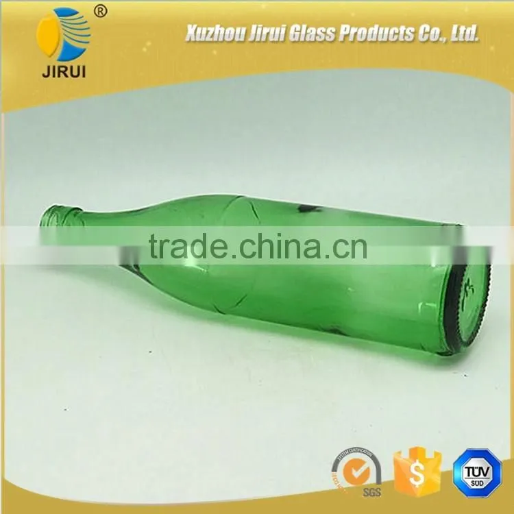 525ml green glass wine / beer bottles