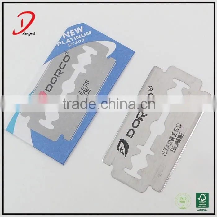 safety butterfly double edge shaving razor blade free sample