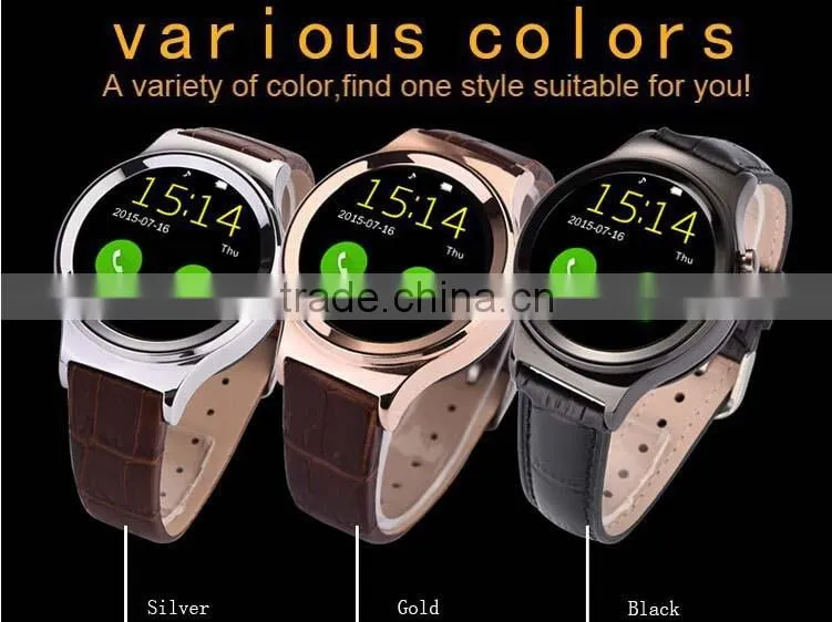 Hot selling touch screen smart watch phone android with sim card