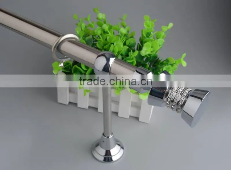 South-east Europe hot selling diamond finial decorated curtain rods