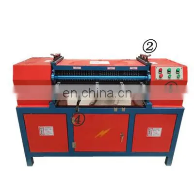 radiator peeling machine/radiator separator machine/Waste Radiator Copper Aluminum Separating Machine