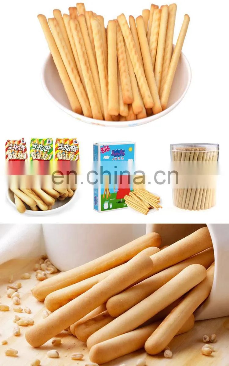finger biscuit stick making machine with capacity 150-200KG/H