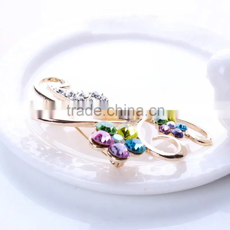 2015 Butterfly Women's Fashion Jewelry Lady Brooch best selling