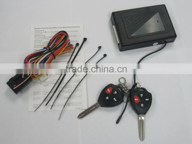 Mid-east, Vietnam popular basic car central lock keyless entry system with trunk release output