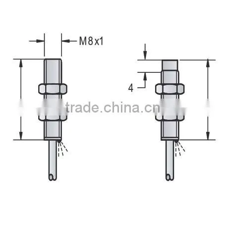 Maxwell M8 capacitive proximity sensor