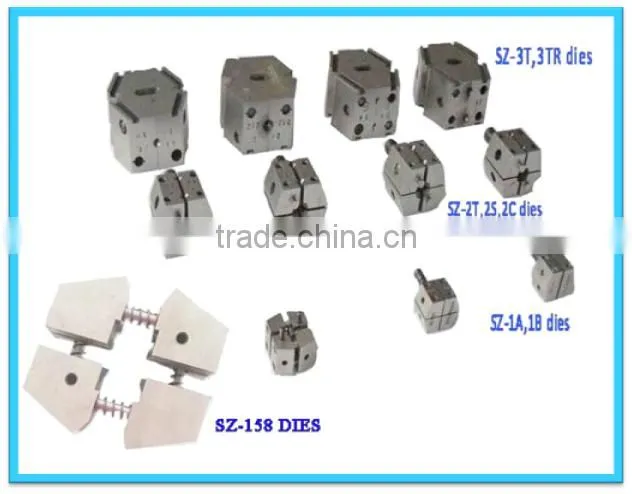 8mm copper bar welding dies / drawing process welding die / cold welding machine dies, moulds