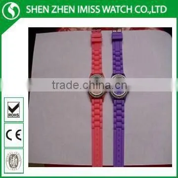 silicone slap-on watch