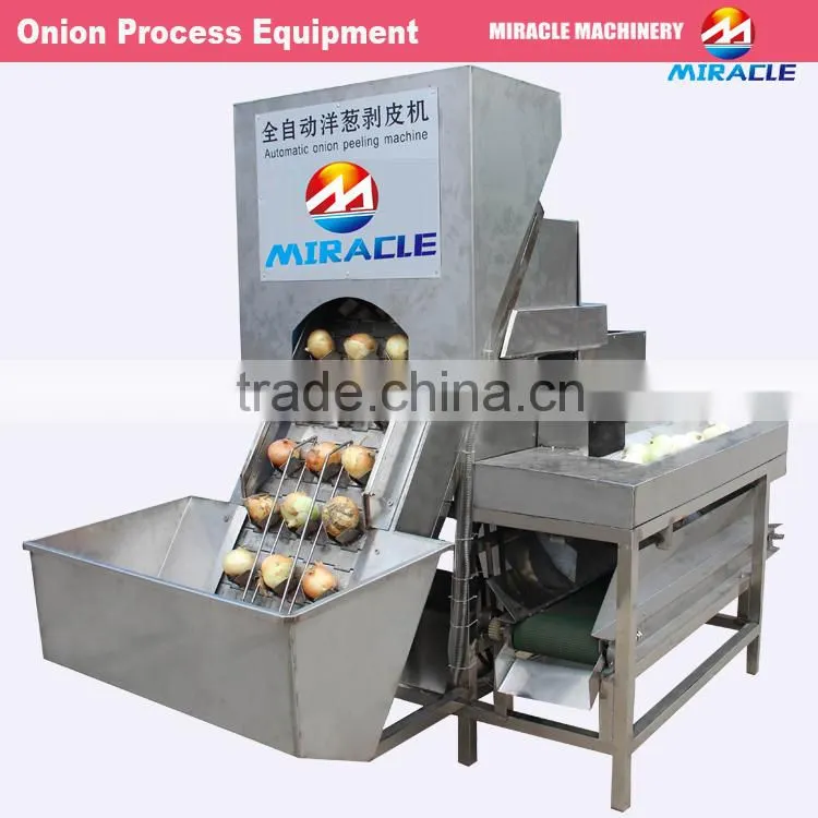 Fresh onion skin removing machine also named onion peeler machine