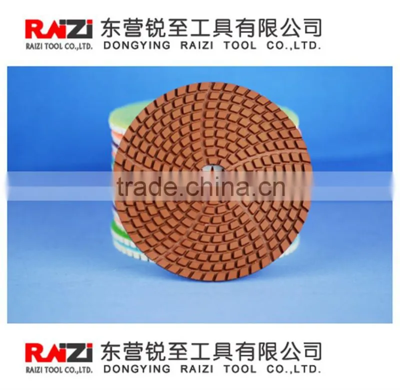 wet polishing pad for granite