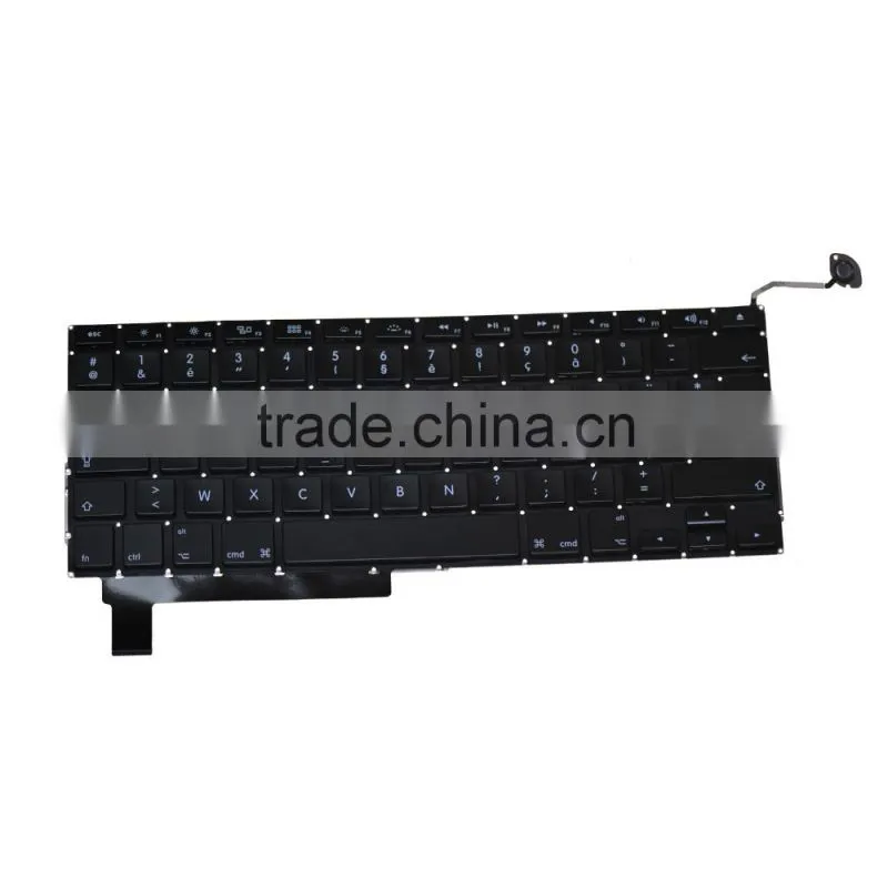 Custom New French Laptop keyboard Replacement For Macbook Pro 15" A1286 2008-2012