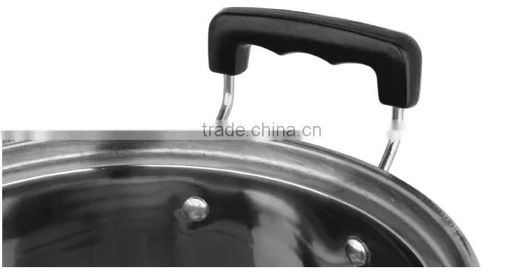 10PCS New Stylish Nice Shape Good Quality Competitive Price Stainless Steel Big Pot Stock Pot Soup Pot