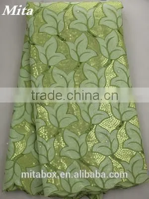 best quality swiss double organza flowers lace OG0174