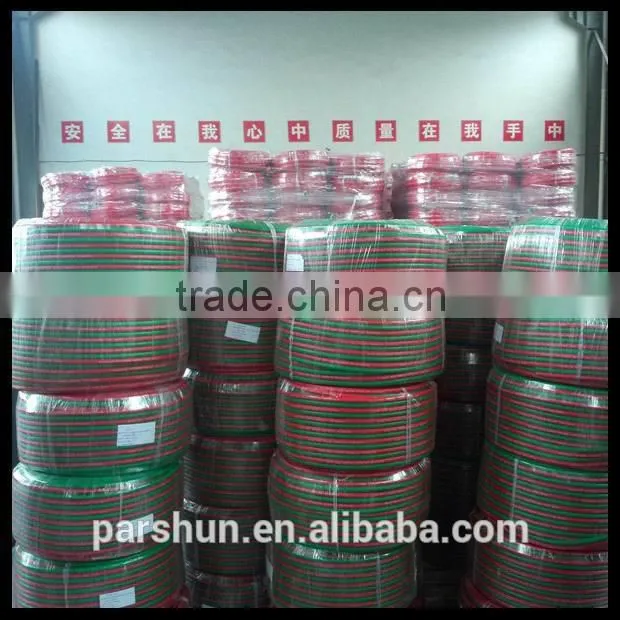 Chinese Manufacturer 1/4 Inch The Oxygen And Acetylene Double Hose