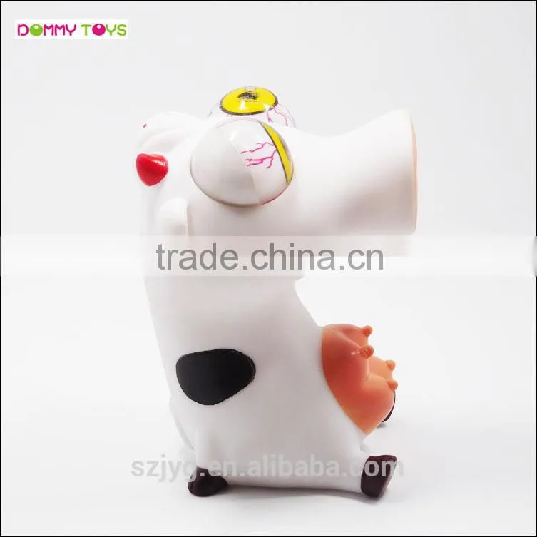 Non-toxic Plastic Pop Eye Animal Toy Cow Eyes Pop Out squeeze Toys